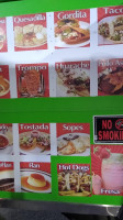 Taqueria Mi Palmar menu
