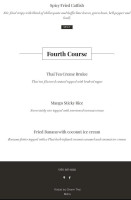 Charm Thai Bistro menu
