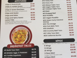 Breakfast Spot menu
