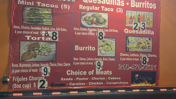 Pizza Hut menu