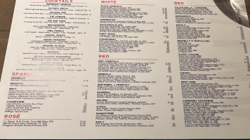 Red Ash Italia menu
