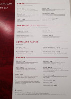 Mfa Cafe menu