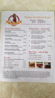 Jon Jon's menu