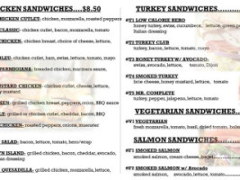 Williamston Roadhouse menu