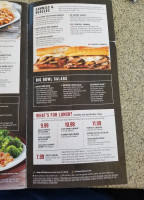 Outback Steakhouse menu
