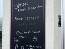 Standard Cafe menu