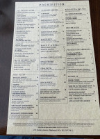 Prohibition menu