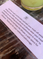 Whaler menu