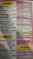 D Patron Mexican menu