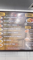 Bb.q Chicken menu