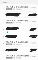 The Pub At Chino Hills menu