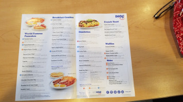 IHOP menu