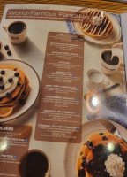 IHOP menu