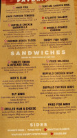 Drake's Evansville menu