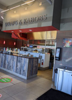Wraps Kabobs inside