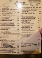 Savoy menu