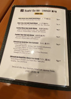 Sushi Go 55 menu