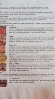Forbidden Barrel Brewing Company menu