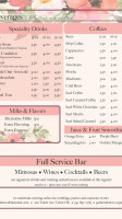 Gather Cafe Bistro menu