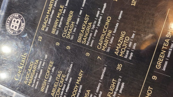 Berries Batter Cafe menu