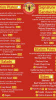 Shawarma Station menu