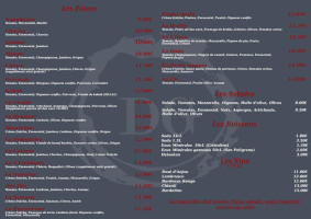 Idlys Somerset menu