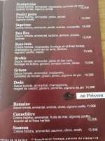 Idlys Somerset menu