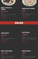 Nick Filet Wayne menu