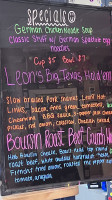 Brown Dog Deli menu