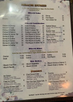 Jersey Mike's Subs menu