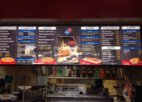 Dominos Pizza outside