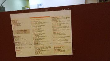 Pita Tortilla menu