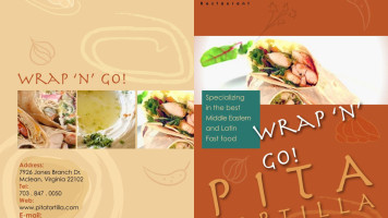 Pita Tortilla menu