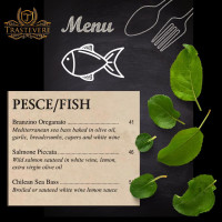 Trastevere menu