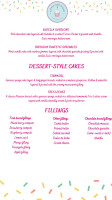 Littlemissbaker By Yamini (temporarily Closed) menu