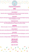 Littlemissbaker By Yamini (temporarily Closed) menu