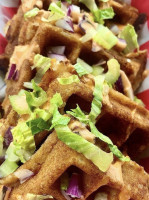 Winston's Coffee Waffles food