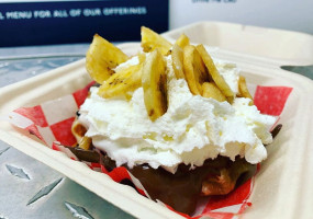 Winston's Coffee Waffles food