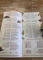 Tropical Smoothie menu