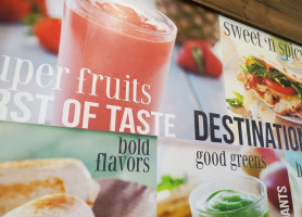 Tropical Smoothie menu