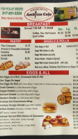 Ambizza Cafe menu