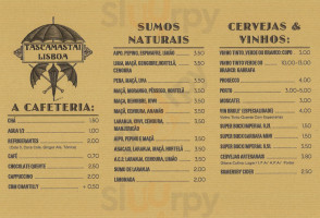 The Yabby Hut menu