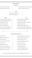 Cornerstone Pizza Cafe menu