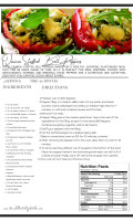 Krush'd Vitality Kitchen menu