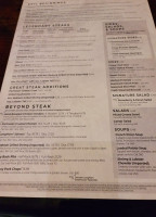 Longhorn Steakhouse menu