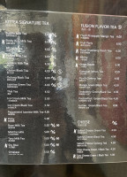 Akihi Bubble Tea menu