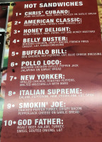 Jin Ju menu