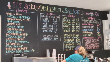Lolley's Ice Cream menu