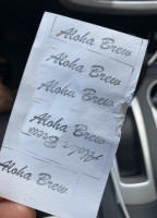 Aloha menu