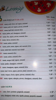 Osteria Cotta menu
